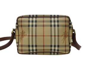 極美品 BURBERRY バーバリー ショルダーバッグ ノバチェック ベージュ