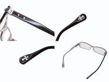 Load image into Gallery viewer, 極美品 CHROME HEARTS クロムハーツ COOZE-A 伊達眼鏡 アイウェア サイズ53□14-140 CHプラス CHクロス ダークブラウン 中古 4b005305