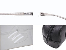 Load image into Gallery viewer, 極美品 CHROME HEARTS クロムハーツ COOZE-A 伊達眼鏡 アイウェア サイズ53□14-140 CHプラス CHクロス ダークブラウン 中古 4b005305