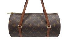Load image into Gallery viewer, LOUIS VUITTON ルイヴィトン パピヨン26 ハンドバッグ M51386 モノグラム PVC レザー ブラウン ゴールド金具 美品 中古 4b005306