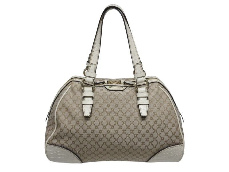 セリーヌ ハンドバッグ ミニボストン ホワイトマカダム柄 トリオンフ 楽天市場】【中古】CELINE セリーヌ ボストンバッグ 2WAYミニボストン