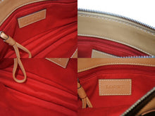 画像をギャラリービューアに読み込む, 極美品 LOEWE ロエベ アナグラム ミニトートバッグ ショルダーバッグ 310602 レザー ブラウン シルバー金具 中古 4b005322