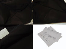 画像をギャラリービューアに読み込む, GUCCI グッチ ミニボストンバッグ ハンドバッグ 161720 486628 GGキャンバス レザー ベージュ ホワイト 美品 中古 4b005323