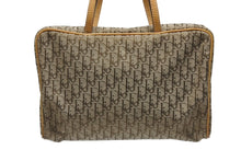 Load image into Gallery viewer, CHRISTIAN DIOR クリスチャンディオール トロッター ミニハンドバッグ MC0053 キャンバス レザー ベージュ 美品 中古 4b005324