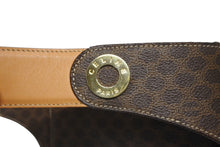 画像をギャラリービューアに読み込む, CELINE セリーヌ マカダム ウエストバッグ ボディバッグ M12 イタリア製 PVC レザー ブラウン ゴールド金具 美品 中古 4b005325