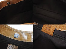 画像をギャラリービューアに読み込む, 極美品 GUCCI グッチ ハンドバッグ トートバッグ 113015 GGキャンバス レザー ベージュ シルバー金具 中古 4b005331