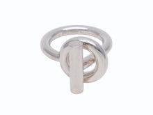 Load image into Gallery viewer, 極美品 HERMES エルメス Echappee エシャペ リング 指輪 重量約9.9g Ag925刻印 サイズ51 10.5号 シルバ−925 中古 4b005333
