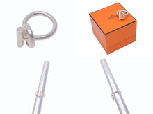 Load image into Gallery viewer, 極美品 HERMES エルメス Echappee エシャペ リング 指輪 重量約9.9g Ag925刻印 サイズ51 10.5号 シルバ−925 中古 4b005333