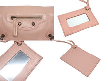 画像をギャラリービューアに読み込む, BALENCIAGA バレンシアガ ショルダーバッグ クラシックツールキット 327101 レザー ピンク 美品 中古 4b005334