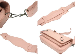 BALENCIAGA バレンシアガ ショルダーバッグ クラシックツールキット 327101 レザー ピンク 美品 中古 4b005334