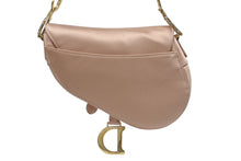 画像をギャラリービューアに読み込む, 極美品 CHRISTIAN DIOR クリスチャンディオール サドル ソフトバッグ M0465CBUW M59M 2025SS サテン ラインストーン ピンク 中古 4b005337