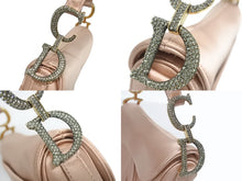 画像をギャラリービューアに読み込む, 極美品 CHRISTIAN DIOR クリスチャンディオール サドル ソフトバッグ M0465CBUW M59M 2025SS サテン ラインストーン ピンク 中古 4b005337