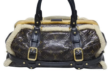 Load image into Gallery viewer, LOUIS VUITTON ルイヴィトン モノグラムシアリング ストーム ハンドバッグ マロン M95574 パテントレザー シープスキン 良品 中古 4b005340