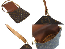 画像をギャラリービューアに読み込む, 極美品 LOUIS VUITTON ルイヴィトン モノグラム ミュゼットサルサ ショルダーバッグ M51387 ブラウン ゴールド金具 中古 4b005343