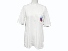 画像をギャラリービューアに読み込む, CHROME HEARTS クロムハーツ 半袖Tシャツ サイズM ヴァインダガー ホースシュー グラデーション ホワイト 美品 中古 4b005348