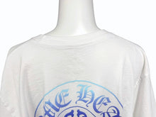 画像をギャラリービューアに読み込む, CHROME HEARTS クロムハーツ 半袖Tシャツ サイズM ヴァインダガー ホースシュー グラデーション ホワイト 美品 中古 4b005348