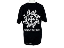 画像をギャラリービューアに読み込む, CHROME HEARTS クロムハーツ 半袖Tシャツ サイズM CHプラス ホースシュー プリント ブラック ホノルル限定 美品 中古 4b005349