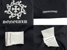 画像をギャラリービューアに読み込む, CHROME HEARTS クロムハーツ 半袖Tシャツ サイズM CHプラス ホースシュー プリント ブラック ホノルル限定 美品 中古 4b005349