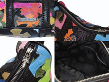 Load image into Gallery viewer, 極美品 CHROME HEARTS クロムハーツ MULTI FILIGREE CHICKEN NUGGET チキンナゲット ラージフィリグリークロス ワンショルダーバッグ マルチカラー クロスパッチ 中古 4b005351