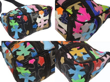 Load image into Gallery viewer, 極美品 CHROME HEARTS クロムハーツ MULTI FILIGREE CHICKEN NUGGET チキンナゲット ラージフィリグリークロス ワンショルダーバッグ マルチカラー クロスパッチ 中古 4b005351