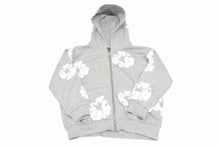 画像をギャラリービューアに読み込む, 新品同様 DENIM TEARS デニムティアーズ ジップアップパーカー キッズ RN162838 グレー コットン サイズ4Y 中古 4b005356