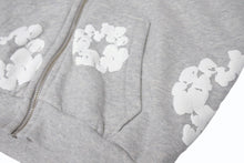 画像をギャラリービューアに読み込む, 新品同様 DENIM TEARS デニムティアーズ ジップアップパーカー キッズ RN162838 グレー コットン サイズ4Y 中古 4b005356