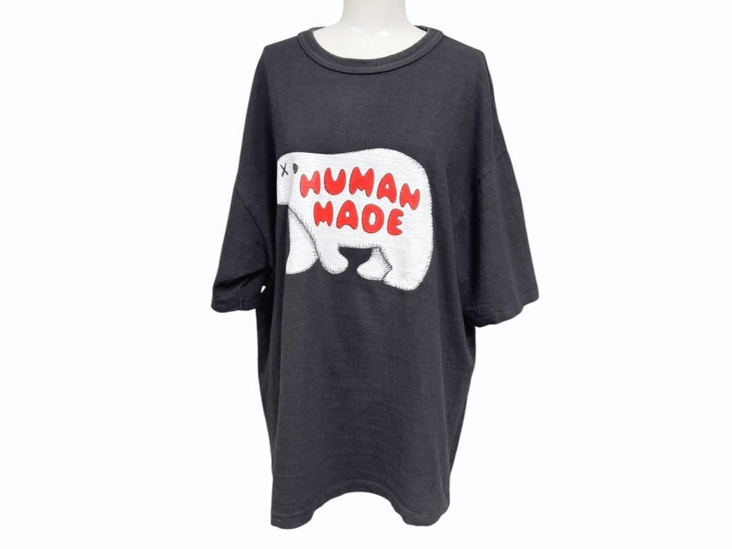 HUMAN MADE x KAWS ヒューマンメイド カウズ シロクマ Tシャツ 日本製