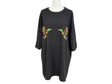 Load image into Gallery viewer, HUMAN MADE ヒューマンメイド カモ Tシャツ JAPAN製 コットン ブラック マルチカラー XXL 美品 中古 4b005365