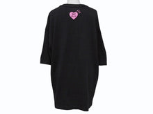 画像をギャラリービューアに読み込む, HUMAN MADE ヒューマンメイド 原宿限定 HEART T-SHIRT 日本製 コットン ブラック ピンク サイズ2XL 美品 中古 4b005367