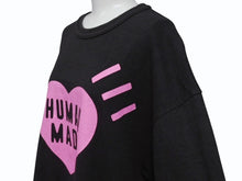 画像をギャラリービューアに読み込む, HUMAN MADE ヒューマンメイド 原宿限定 HEART T-SHIRT 日本製 コットン ブラック ピンク サイズ2XL 美品 中古 4b005367