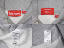画像をギャラリービューアに読み込む, Supreme シュプリーム ボックスロゴフーディー RN101837 コットン ポリエステル グレー サイズM 美品 中古 4b005376