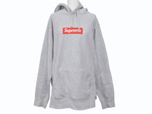 画像をギャラリービューアに読み込む, Supreme シュプリーム ボックスロゴフーディー RN101837 コットン ポリエステル グレー サイズM 美品 中古 4b005376