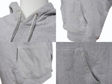 画像をギャラリービューアに読み込む, Supreme シュプリーム ボックスロゴフーディー RN101837 コットン ポリエステル グレー サイズM 美品 中古 4b005376