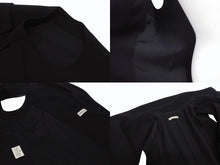 画像をギャラリービューアに読み込む, 極美品 HERMES エルメス マルジェラ期 ノースリーブ テーラードジャケット サイズ40 ウール スパンデックス ブラック 中古 4b005377