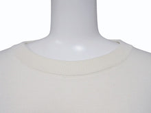 画像をギャラリービューアに読み込む, LOEWE ロエベ 24AW ANAGRAM POCKET SWEATER アナグラム アナグラム ポケット セーター H526Y14KDK ホワイト サイズXL 美品 中古 4b005379