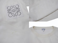画像をギャラリービューアに読み込む, LOEWE ロエベ 24AW ANAGRAM POCKET SWEATER アナグラム アナグラム ポケット セーター H526Y14KDK ホワイト サイズXL 美品 中古 4b005379