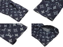Load image into Gallery viewer, LOUIS VUITTON ルイヴィトン NIGO モノグラムウェーブジャイアント ダミエ フランネル長袖シャツ RM202M VJI HJS02W サイズXL 美品 中古 4b005381