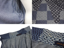Load image into Gallery viewer, LOUIS VUITTON ルイヴィトン NIGO モノグラムウェーブジャイアント ダミエ フランネル長袖シャツ RM202M VJI HJS02W サイズXL 美品 中古 4b005381
