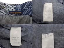 Load image into Gallery viewer, LOUIS VUITTON ルイヴィトン NIGO モノグラムウェーブジャイアント ダミエ フランネル長袖シャツ RM202M VJI HJS02W サイズXL 美品 中古 4b005381