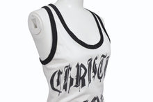 Load image into Gallery viewer, 極美品 Christian Dior クリスチャンディオール タンクトップ ノースリーブ 2E12155800 サイズ36 ホワイト ブラック ガリアーノ期 中古 4b005382