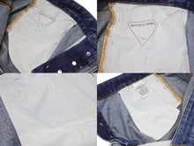 画像をギャラリービューアに読み込む, BOTTEGAVENETA ボッテガヴェネタ カーブシェイプ デニムパンツ ジーンズ 723355 V2J80 サイズ42 ロールアップ ブルー 美品 中古 4b005385