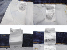 画像をギャラリービューアに読み込む, BOTTEGAVENETA ボッテガヴェネタ カーブシェイプ デニムパンツ ジーンズ 723355 V2J80 サイズ42 ロールアップ ブルー 美品 中古 4b005385