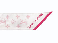 画像をギャラリービューアに読み込む, 極美品 LOUIS VUITTON ルイヴィトン 村上隆 バンドーBB スカーフ チェリーブロッサム モノグラム M94969 シルク ピンク 中古 4b005392