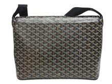 画像をギャラリービューアに読み込む, 極美品 GOYARD ゴヤール カペシアン MM メッセンジャー ショルダーバッグ ゴヤールディンキャンバス シュヴロッシュカーフスキン ブラック 中古 4b005395