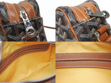 画像をギャラリービューアに読み込む, GOYARD ゴヤール カップヴェールPM ショルダーバッグ CAPVE2PMLTY01CL01P ブラウン PVC レザー シルバー金具 美品 中古 4b005396