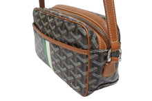 画像をギャラリービューアに読み込む, GOYARD ゴヤール カップヴェールPM ショルダーバッグ CAPVE2PMLTY01CL01P ブラウン PVC レザー シルバー金具 美品 中古 4b005396