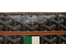 画像をギャラリービューアに読み込む, GOYARD ゴヤール カップヴェールPM ショルダーバッグ CAPVE2PMLTY01CL01P ブラウン PVC レザー シルバー金具 美品 中古 4b005396