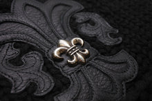 Load image into Gallery viewer, 極美品 CHROME HEARTS クロムハーツ BEANIE CASH BS FLARE BSフレアパッチ ビーニー ニットキャップ ONE SIZE ブラック 中古 4b005398