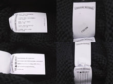 Load image into Gallery viewer, 極美品 CHROME HEARTS クロムハーツ BEANIE CASH BS FLARE BSフレアパッチ ビーニー ニットキャップ ONE SIZE ブラック 中古 4b005398
