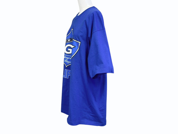 VINTAGE ヴィンテージ UGK サウス UNDERGROUND KINGZ 激レア ラップTシャツ ブルー サイズXL 美品 中古 4b005402